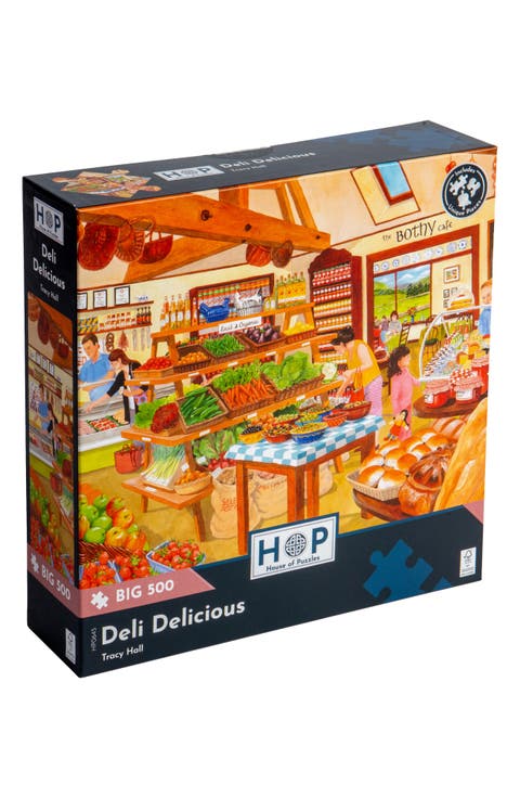 Deli Delicious Big 500-Piece Jigsaw Puzzle