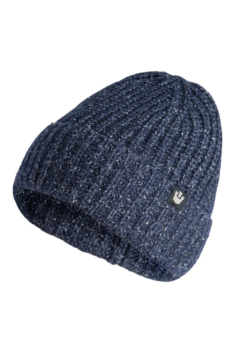 Northstar Merino Wool & Silk Beanie, Main, color, NAVY