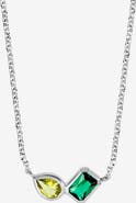 Dower & Hall Green Garnet & Peridot Duo Tutti Frutti Necklace