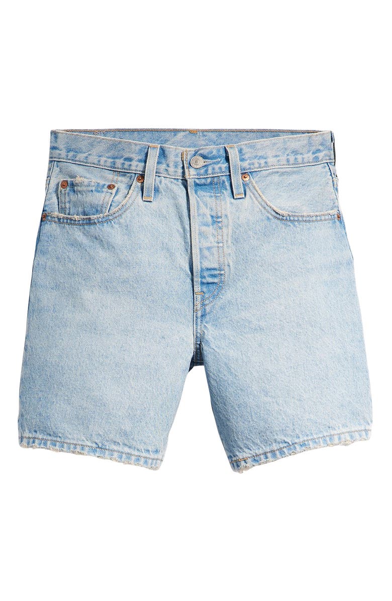 Levi's<sup>®</sup> 501<sup>®</sup> Mid Thigh Denim Shorts, Alternate, color,