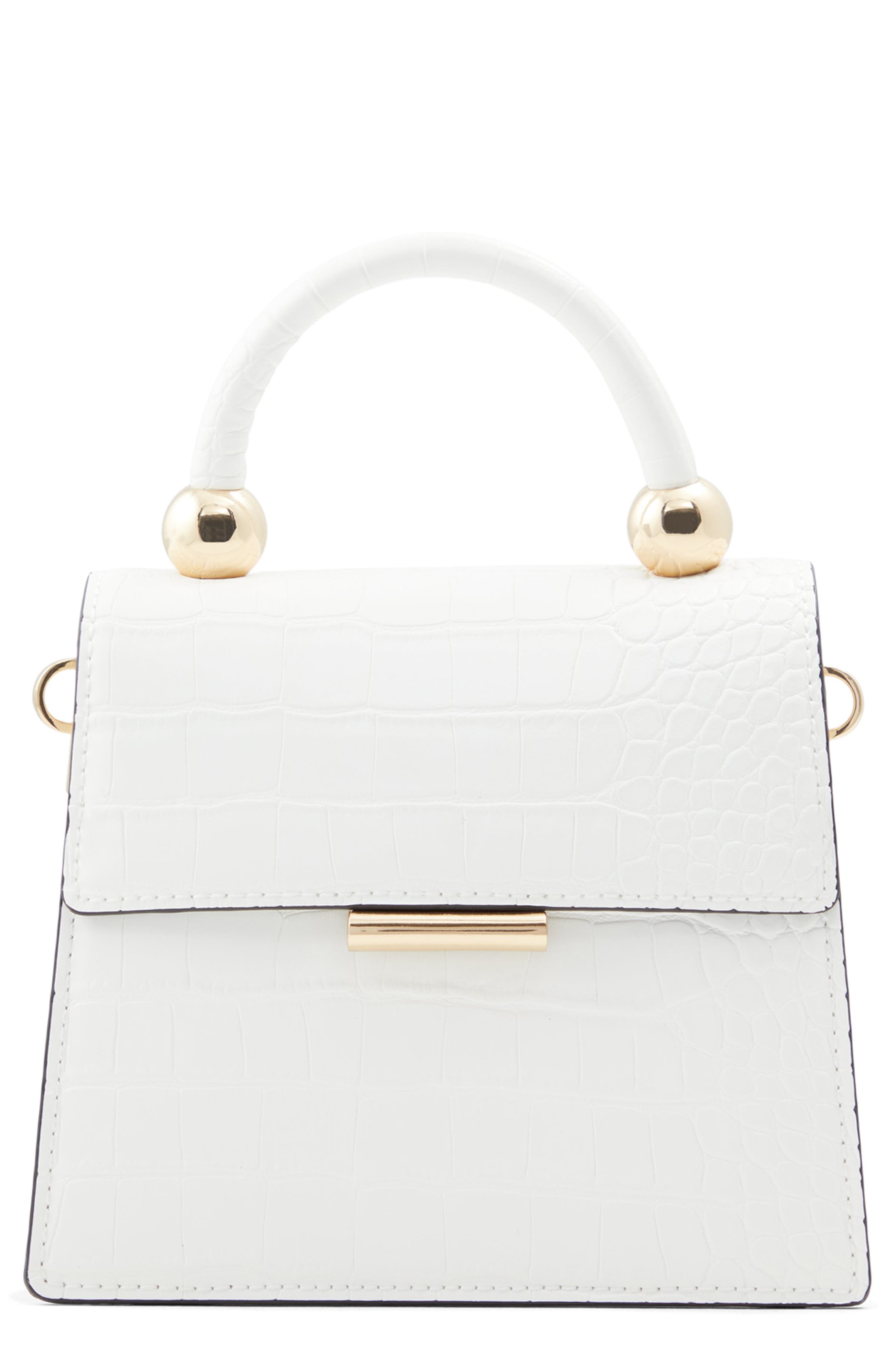 ALDO Triewiel Faux Leather Handbag, Main, color, 