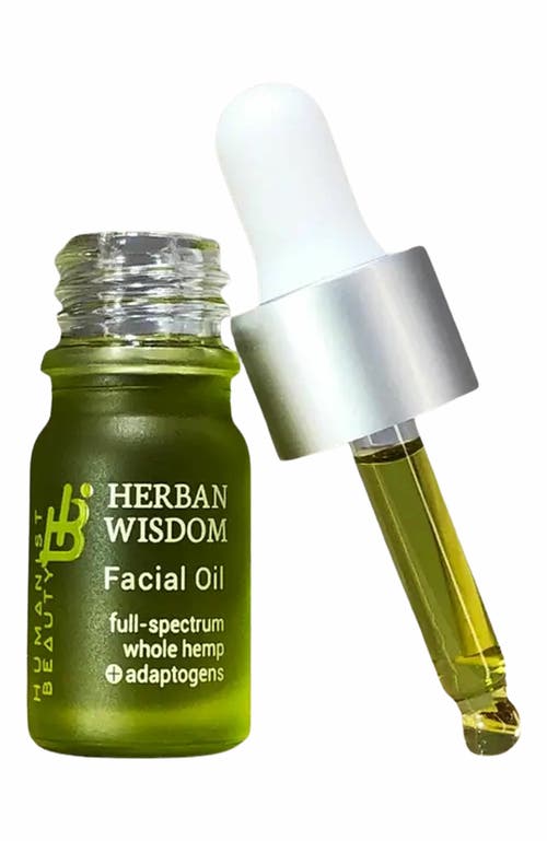 Humanist Beauty Herban Wisdom Facial Oil In Mini (5ml)