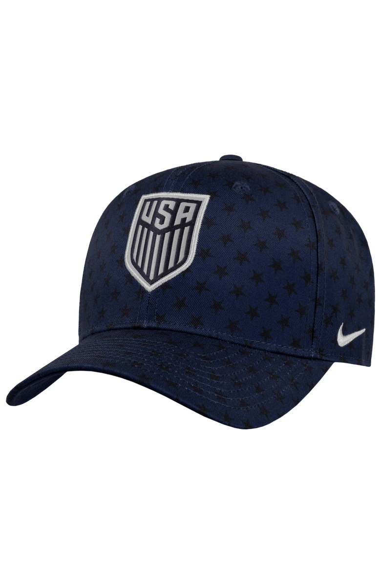 Nike Men's Nike Navy USMNT Rise A-Frame Adjustable Hat, Main, color, Navy