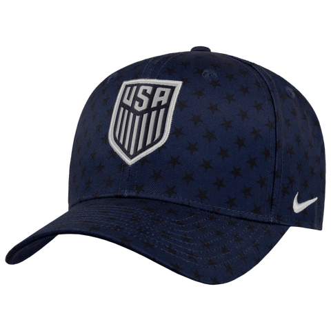 Men's Nike  Navy USMNT Rise A-Frame Adjustable Hat
