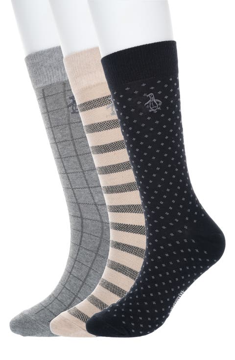 Assorted 3-Pack Crew Socks