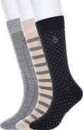Original Penguin Assorted 3-Pack Crew Socks