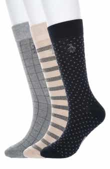 Original Penguin Assorted 3-Pack Crew Socks