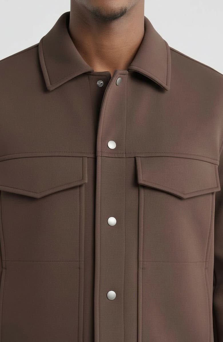Bagatelle Double Face Performance Twill Trucker Jacket, Alternate, color,
