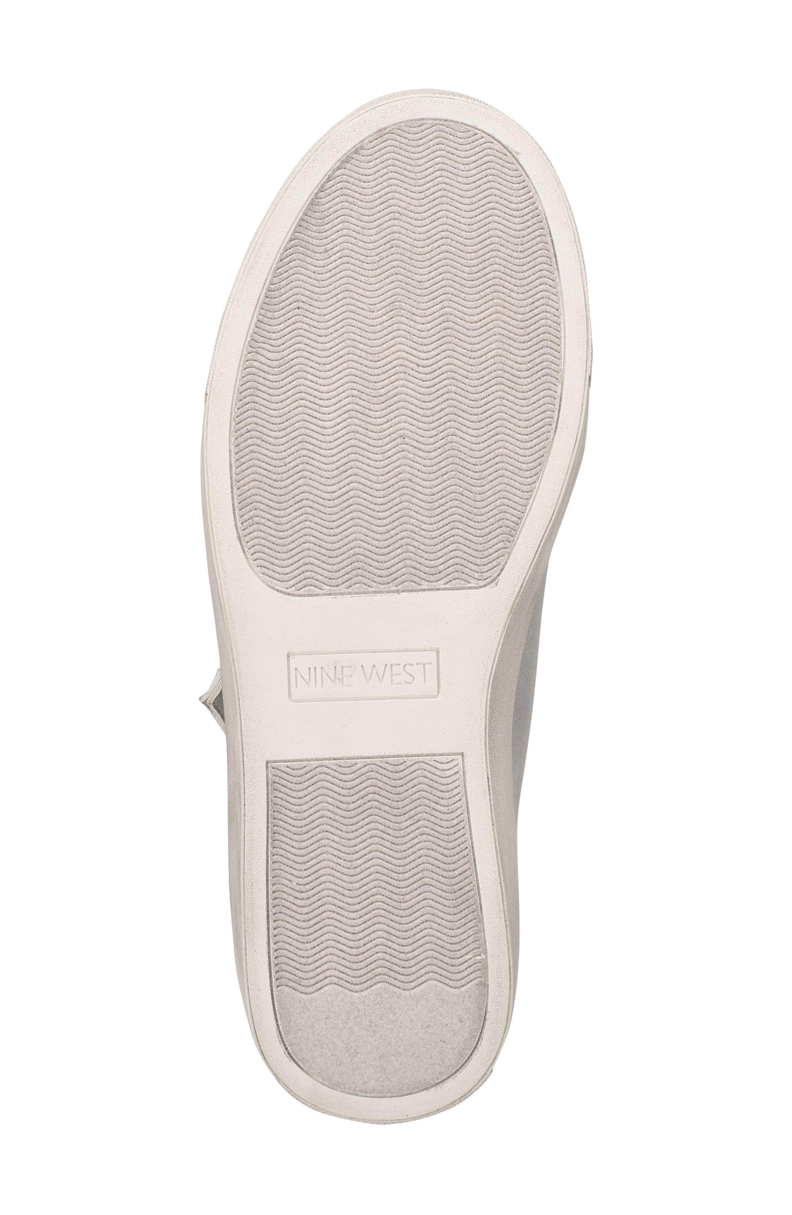 Tons Lace-Up Wedge Sneaker, Alternate, color, SILVER