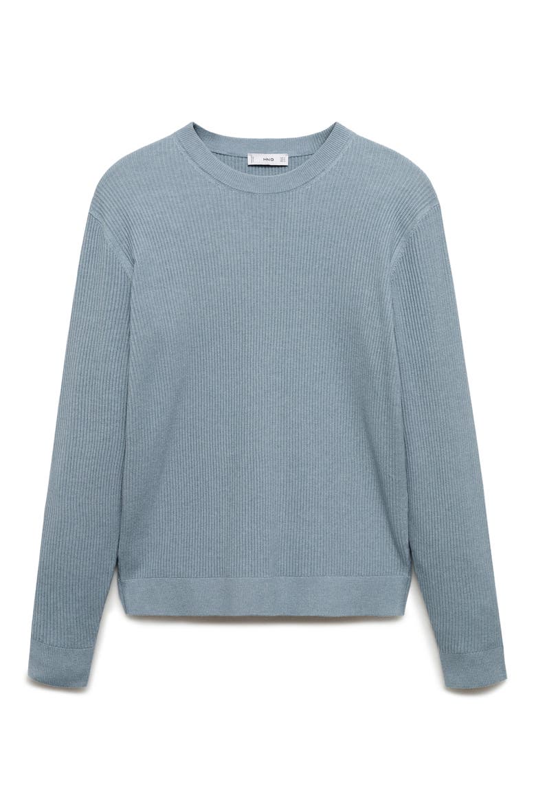 Rib Sweater, Main, color, SKY BLUE