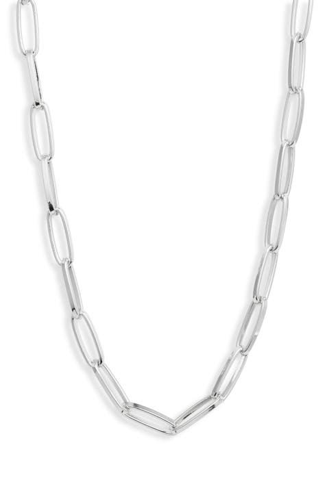 Paperclip Chain Necklace