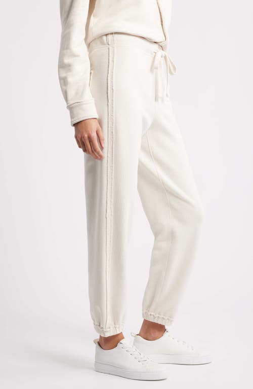 Frank & Eileen Sophie Cotton Joggers In White