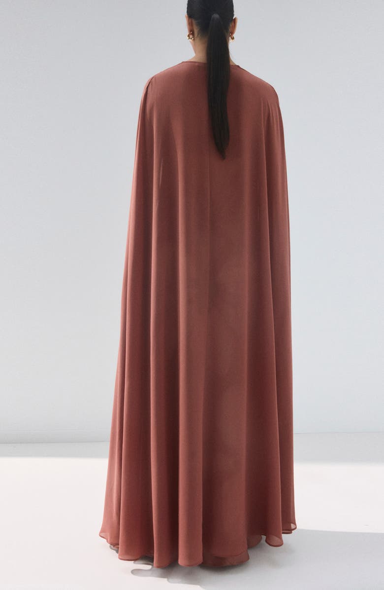 MANGO Tie Front Long Cape, Alternate, color, 