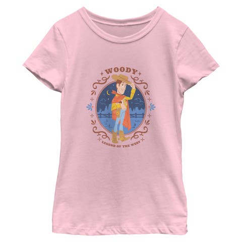 Girl's Toy Story 5 Legend Of The West  Graphic T-Shirt