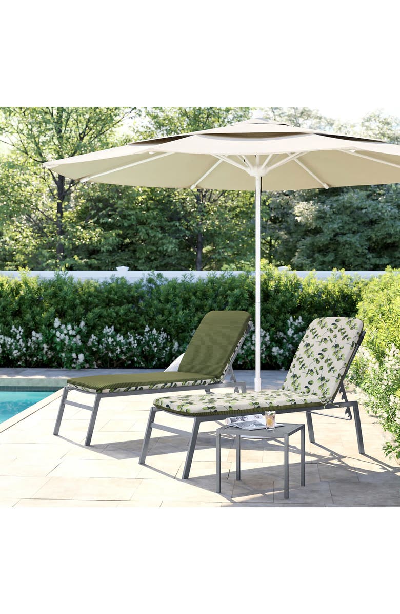 Outdoor Decor by Commonwealth Patio Lounge Chair Cushion, Alternate, color,
