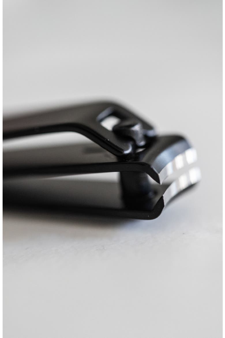 Premium Stainless Steel Fingernail and Toenail Clipper Set, Alternate, color, Black