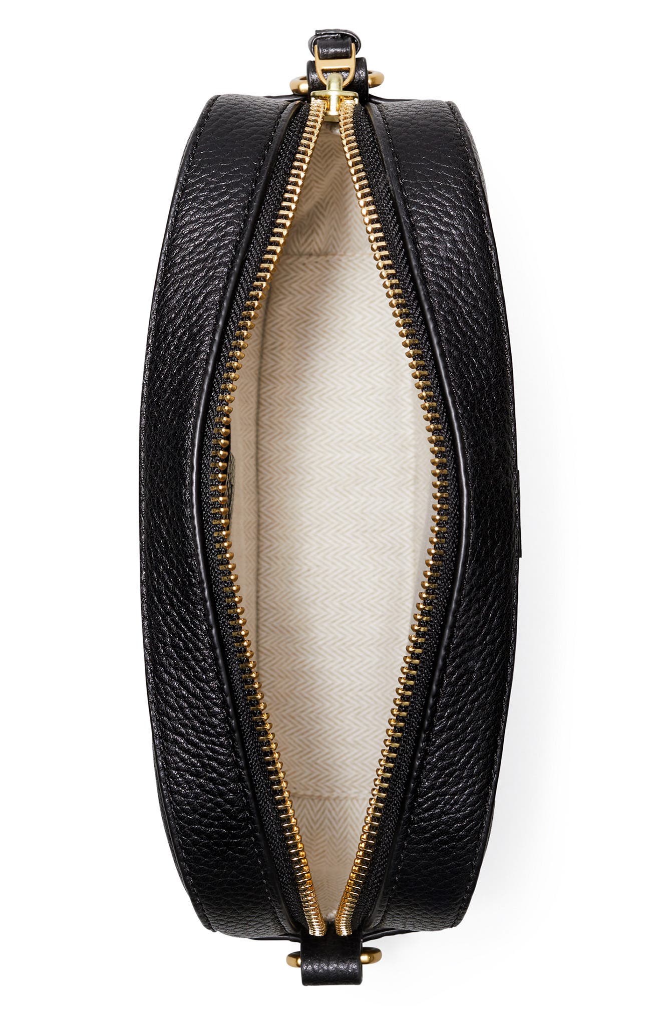 Tory Burch McGraw Leather Camera Bag, Alternate, color, 