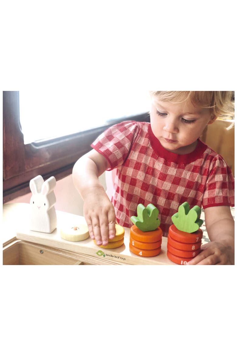 Counting Carrots Toy, Alternate, color, ORANGE