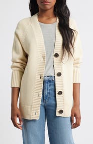 Madewell Oversized Cotton Cardigan
