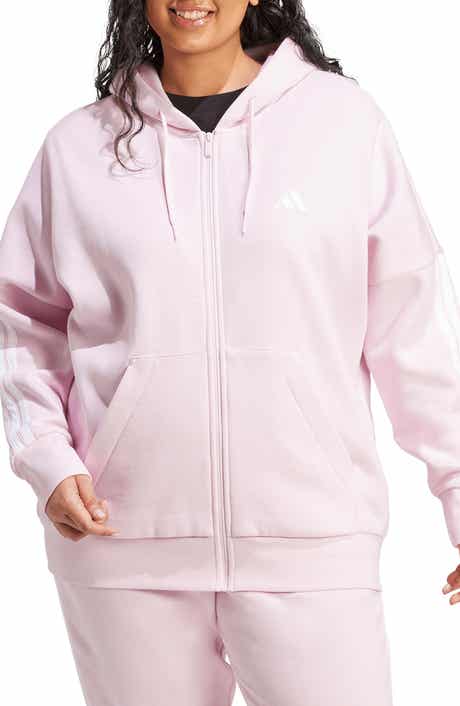 3-Stripes Fleece Zip Hoodie