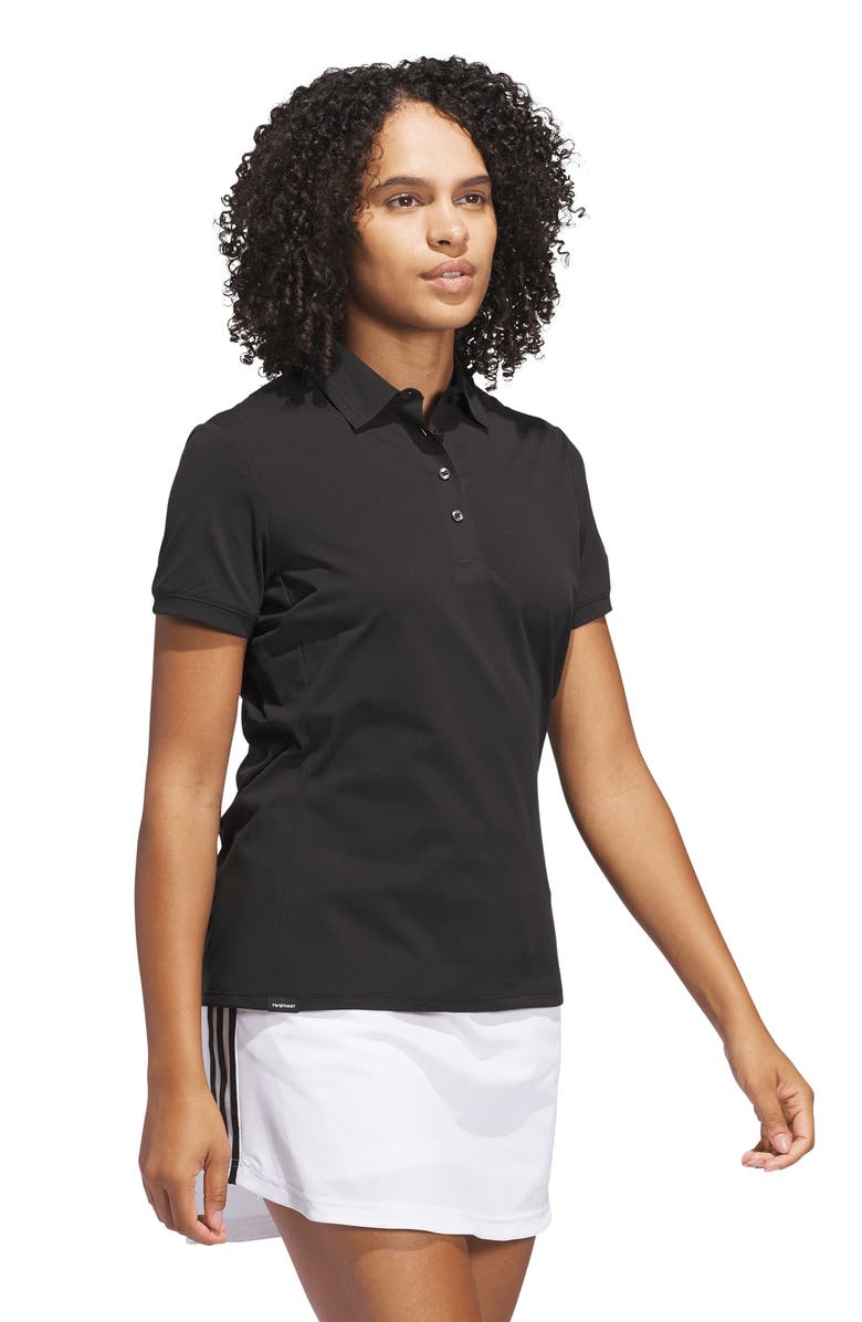 adidas Ultimate365 Tour Twist Knit Polo, Alternate, color, Black