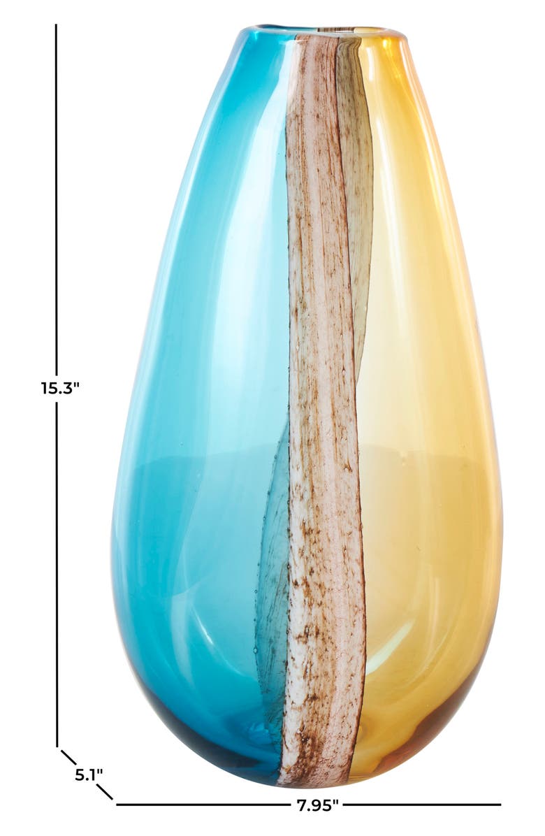 VIVIAN LUNE HOME Glass Vase, Alternate, color,