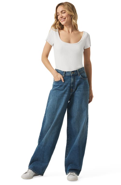Splendid Posie Scoop Neck Ribbed T-shirt