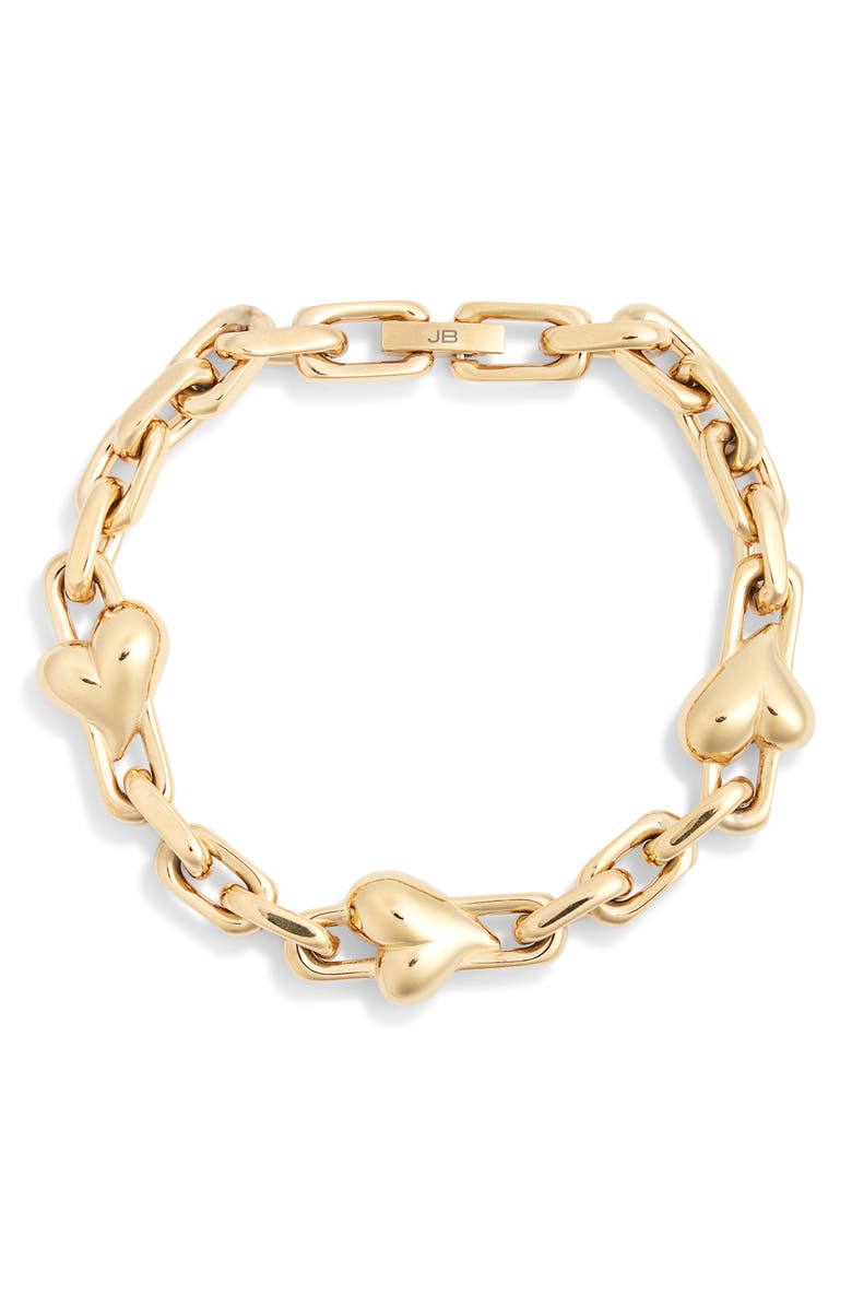 JENNY BIRD Art Heart Chain Necklace, Main, color,