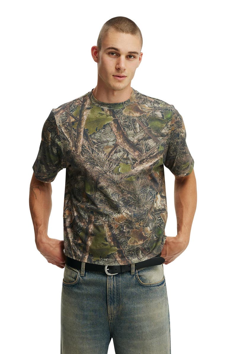 Cotton On Men's Cropped Fit T-Shirt, Main, color, 