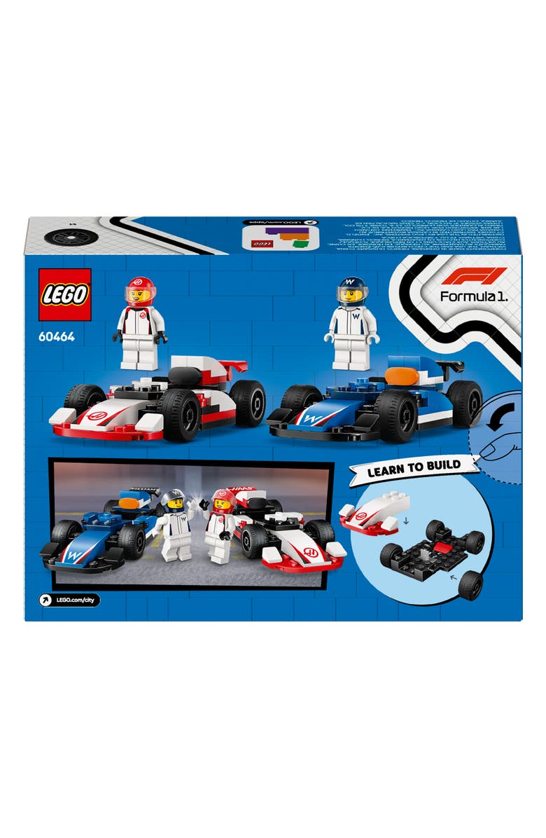 LEGO<sup>®</sup> 4+ F1<sup>®</sup> Williams Racing & Haas F1<sup>®</sup> Race Cars - 60464, Alternate, color, Multi White