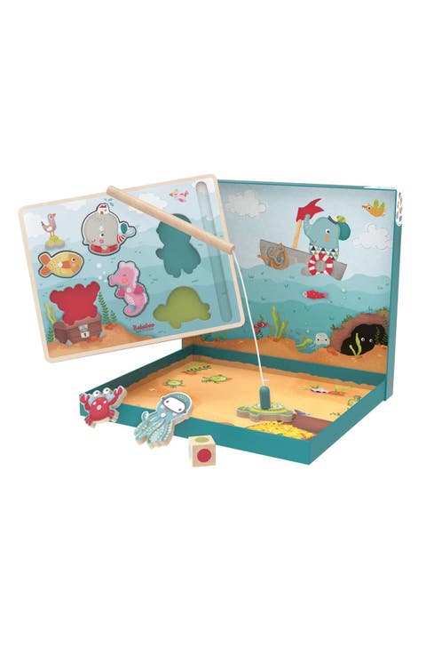 Wilma Whale Loves the Sea Fishing Game Puzzle