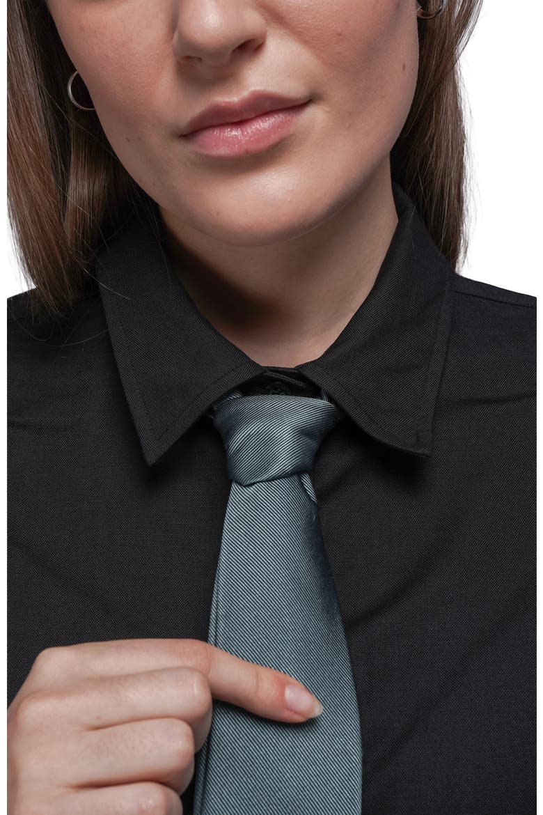 The Empower Tie, Alternate, color, DARK TEAL