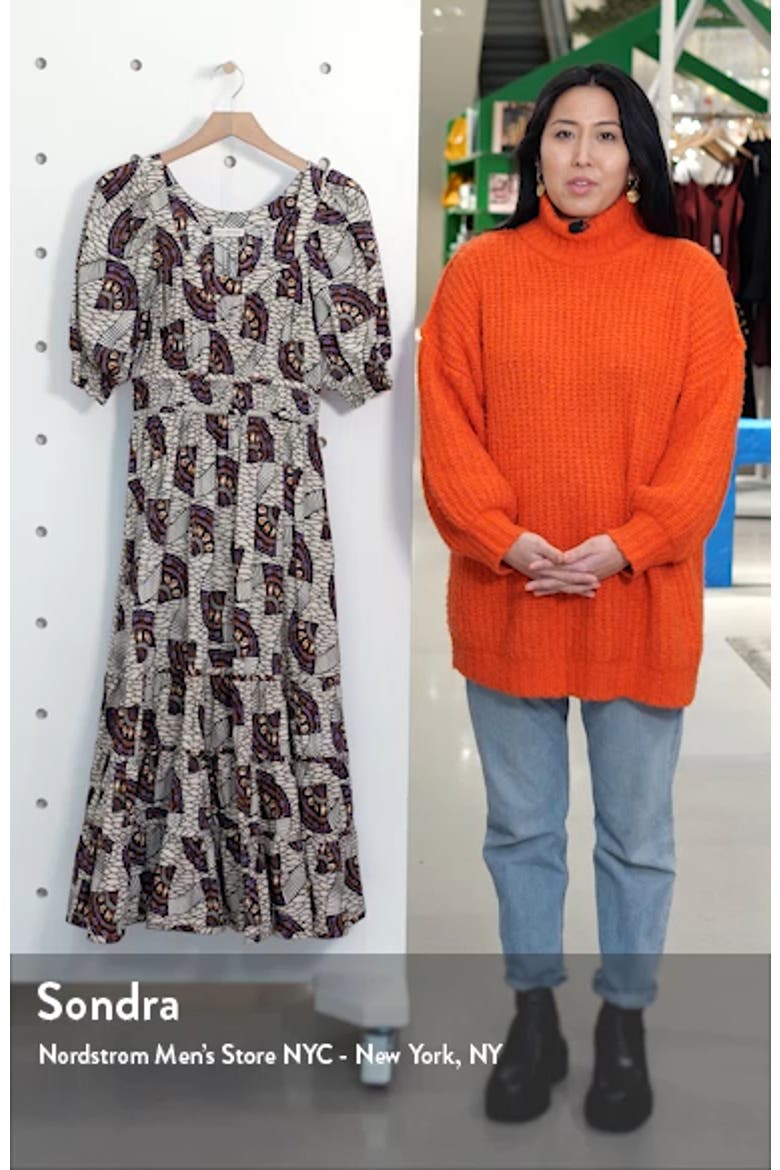 Juniper Puff Sleeve Midi Dress video