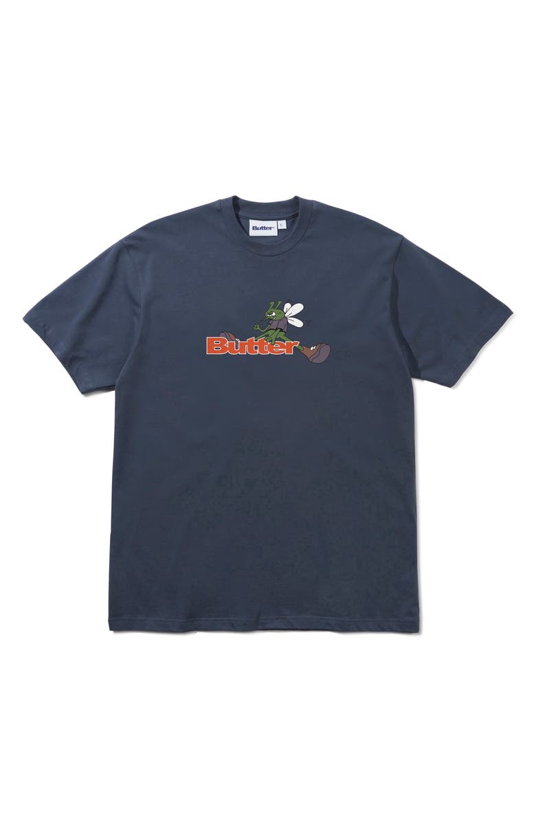 Butter Goods Skeeter Logo Graphic T-Shirt, Main, color, 