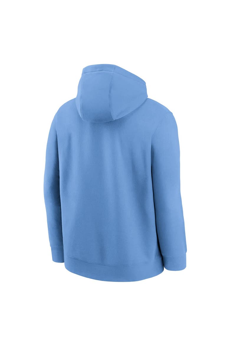 Men's Nike Powder Blue Toronto Blue Jays Cooperstown Collection Logo Club Pullover Hoodie, Alternate, color, Powder Blue