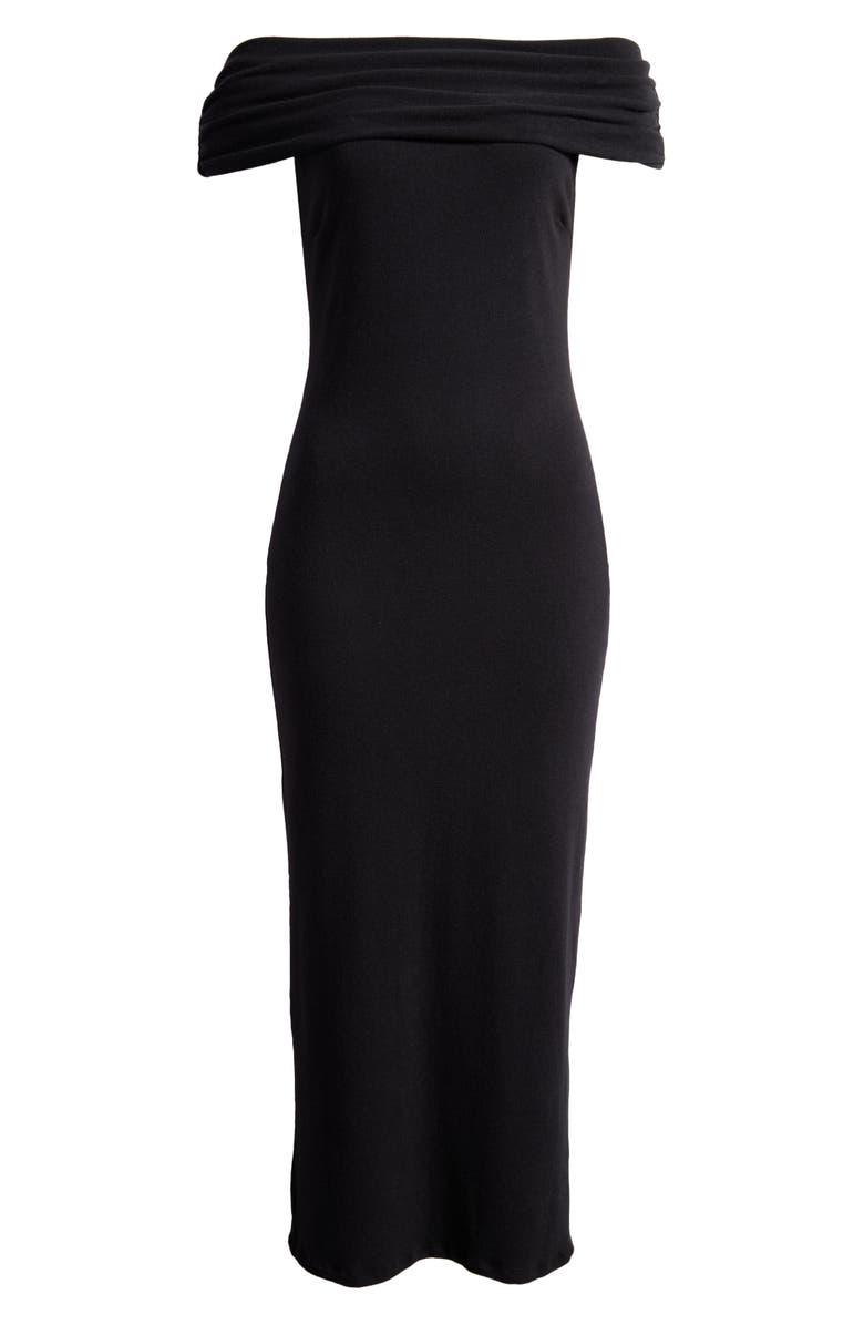Reformation Josefina Off the Shoulder Knit Dress, Alternate, color, 