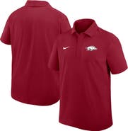 Nike Men's Nike Cardinal Arkansas Razorbacks Woven Polo