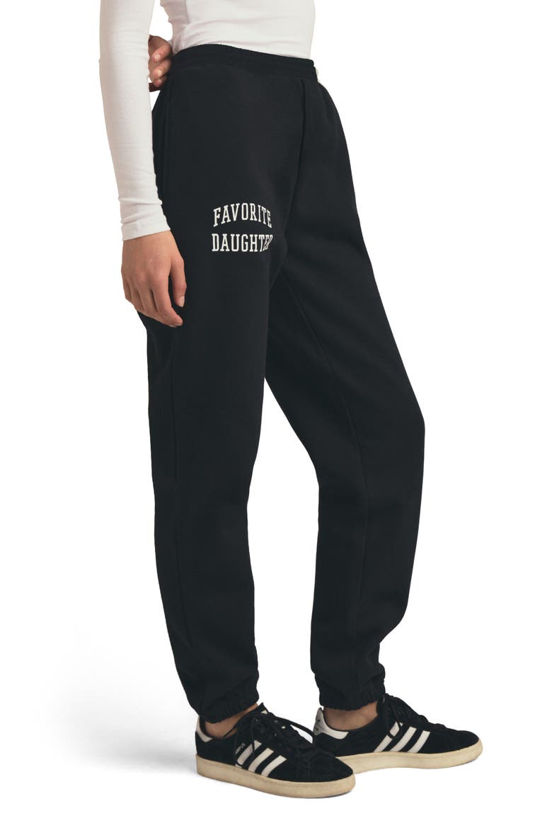 The Collegiate Joggers, Alternate, color, BLACK