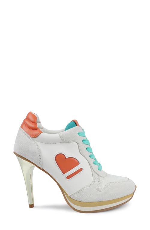 Candies Candie's Percy Platform Pump In Gray