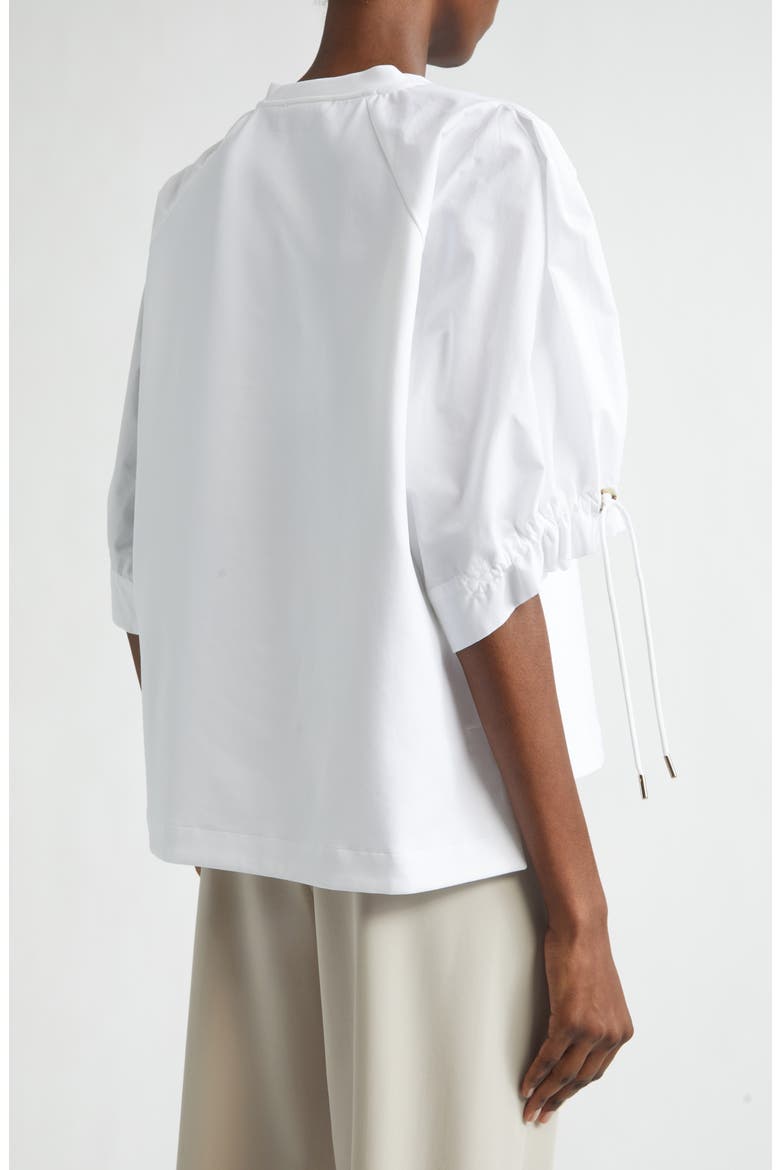 West Poplin & Jersey Top, Alternate, color, OPTICAL WHITE