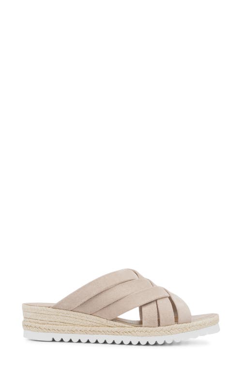 Aquatalia Aura Wedge Sandal In Neutral