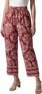 Roaman's Plus Size Wide Leg Cotton Crop Pant