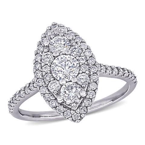 Diamond Composite Engagement Ring 10k