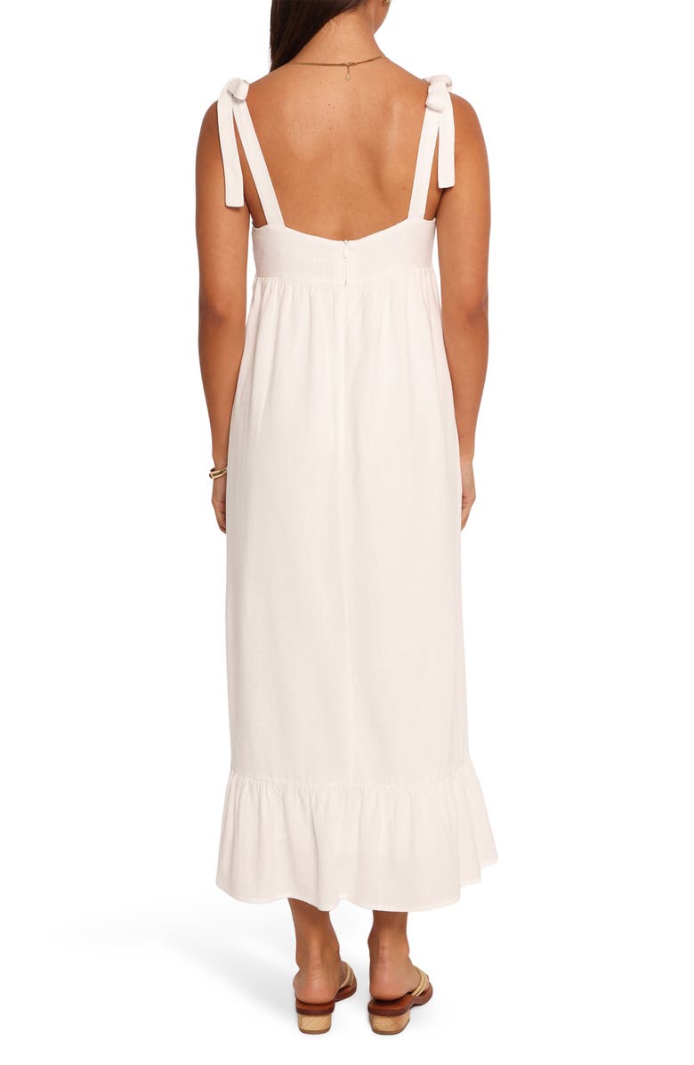 Petal & Pup Edison Bow Strap Sundress, Alternate, color, White