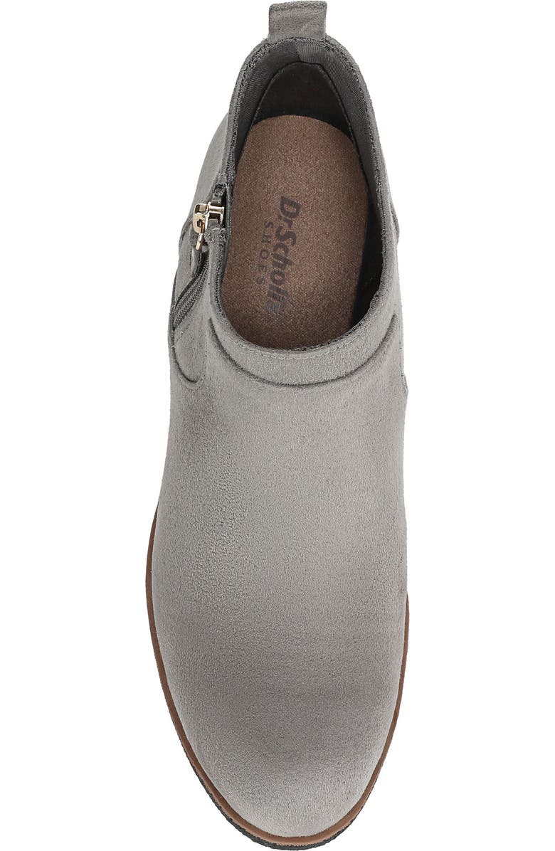 Dr. Scholl's Bianca Wedge Boot, Alternate, color, Calm Grey Microfiber