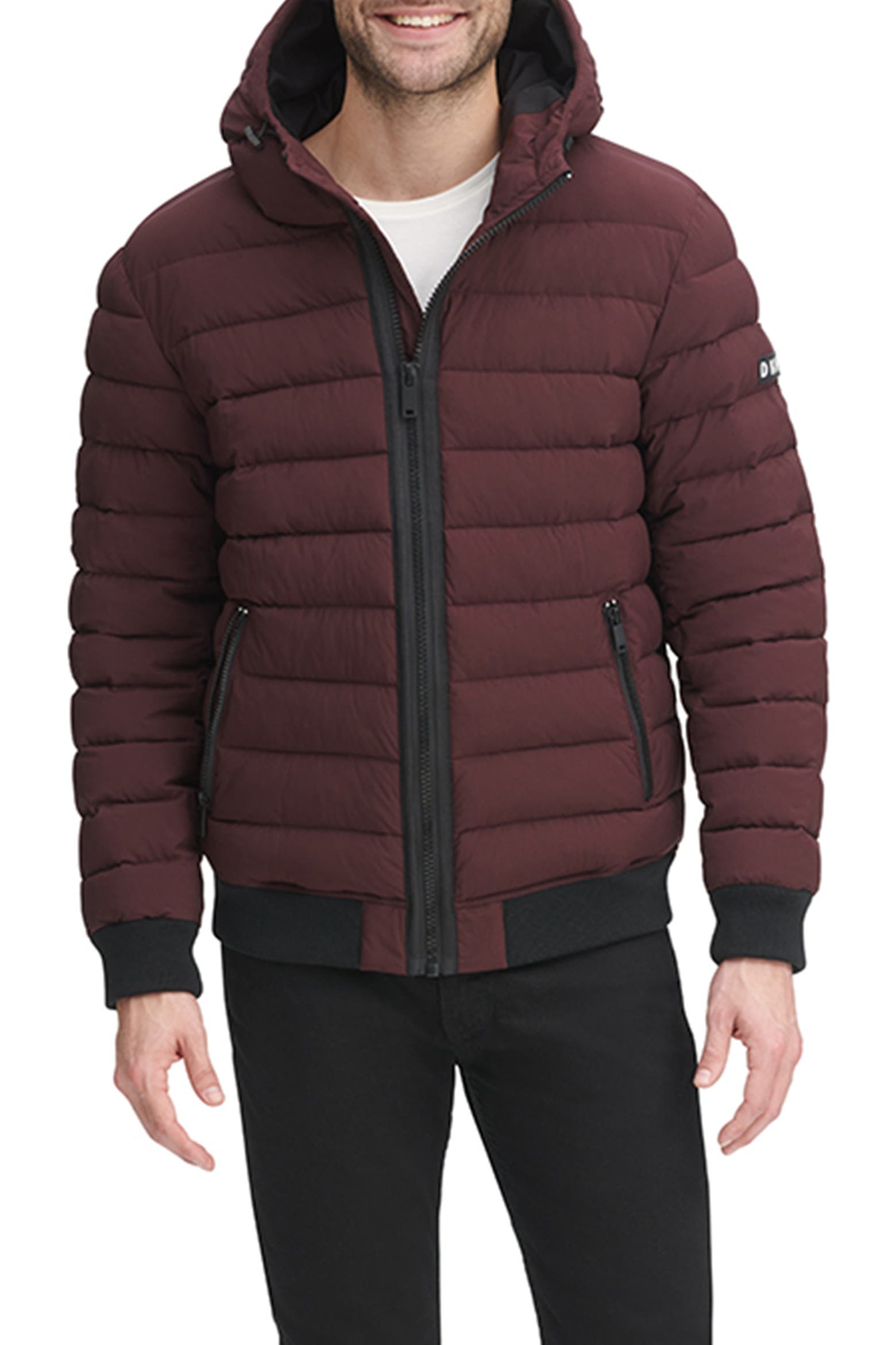 3756 Postcode Zip Front Quilted Jacket (Men) | Nordstromrack