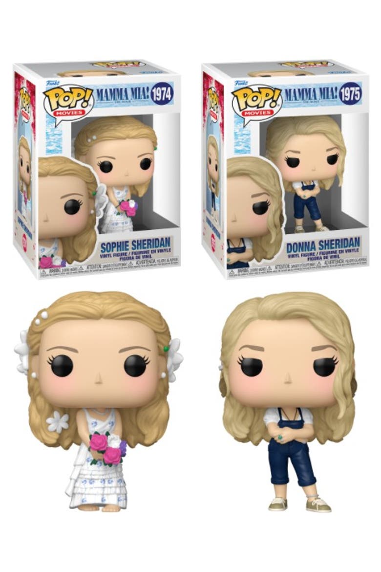 Mamma Mia Funko Pop! Movies Complete Set, Main, color, Multi-Color