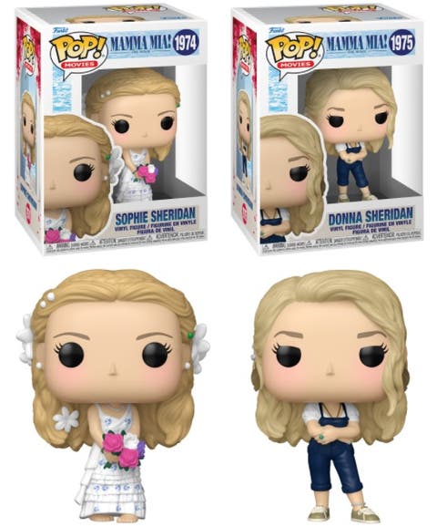 Mamma Mia Funko Pop! Movies Complete Set (2)
