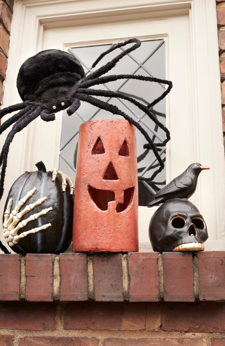 Allstate Pumpkin & Cornhusk Fall Wreath, Alternate, color, 