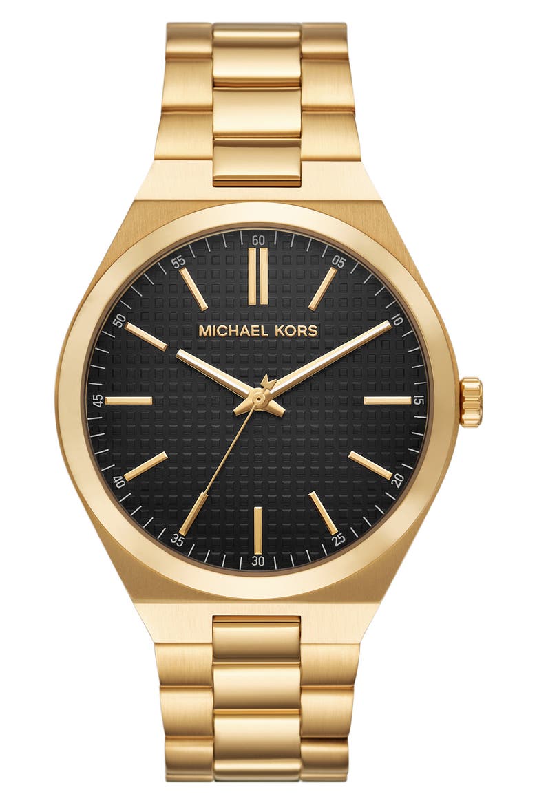 Lennox Bracelet Watch, 37mm, Main, color, GOLD